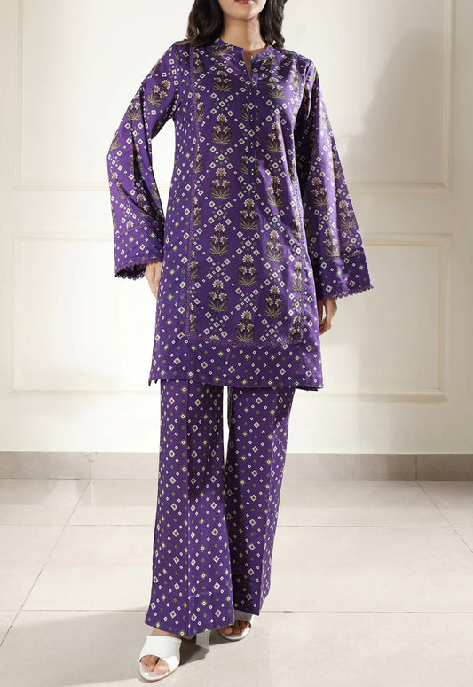 saya (2 piece printed stitched set)