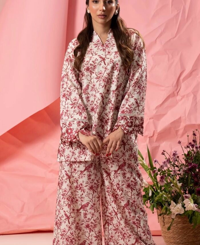 Zellbury 2 piece embroidered co-ord set