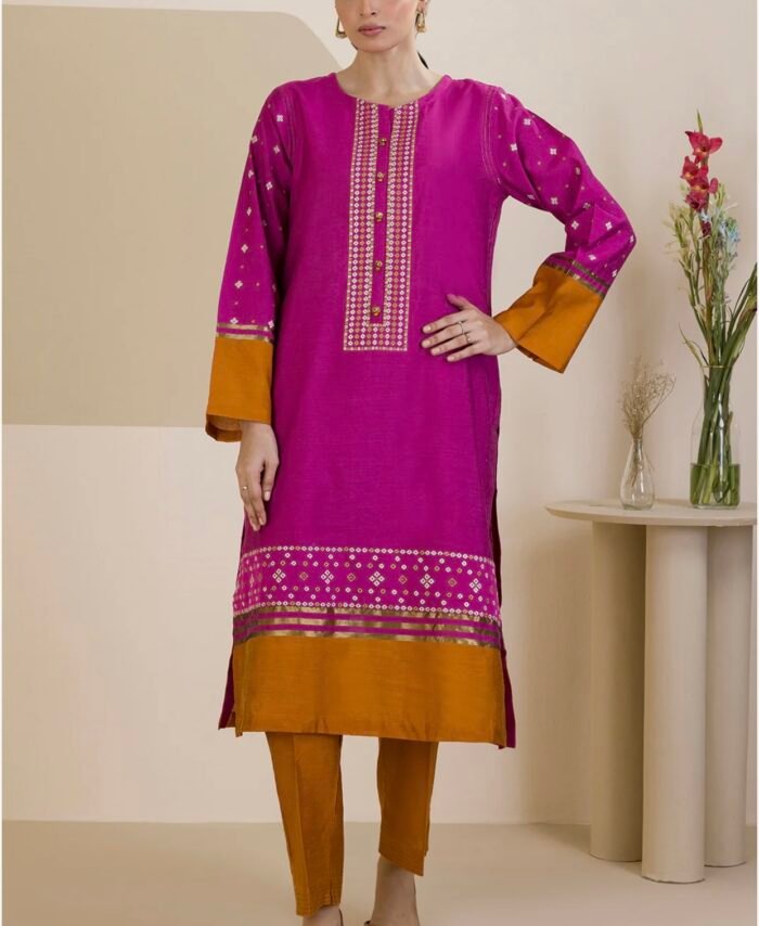 Zellbury 2 piece Stitched embroidered festive suit