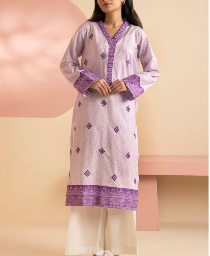 Zellbury Embroidered kurta